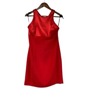 Little Red Dress Vintage Papell Boutique Evening Size 6